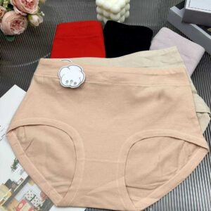 seamless ice silk high waist underwears 250145